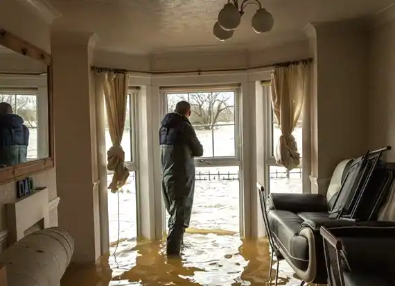 water damage restoration service Easton